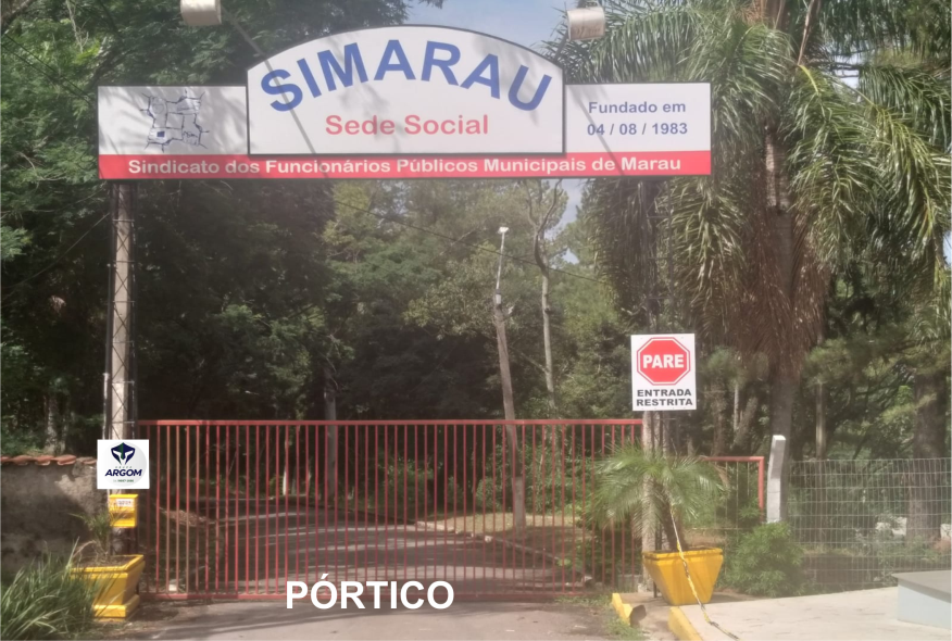 Portão Sede Social